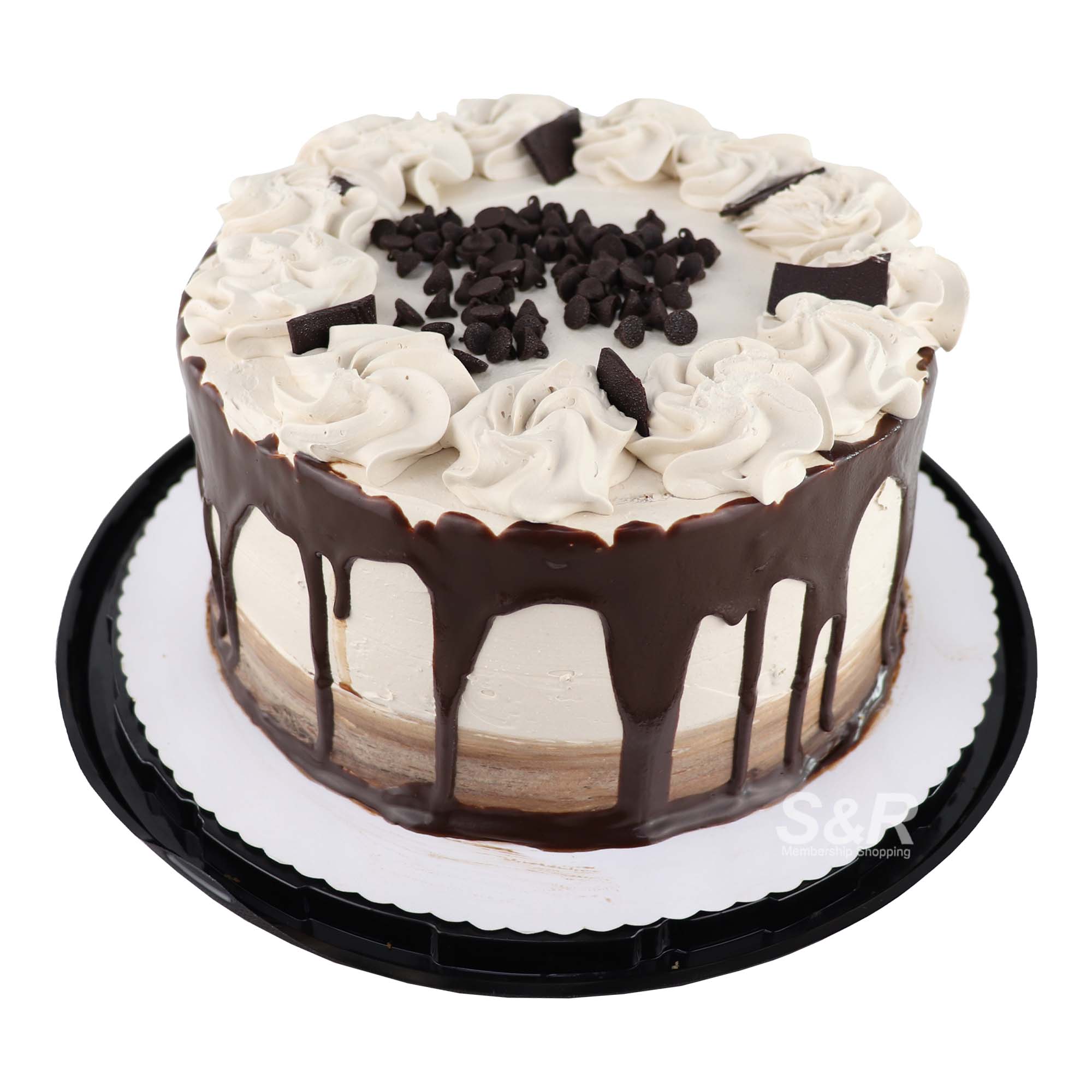 S&R Mocha Round Cake 1pc